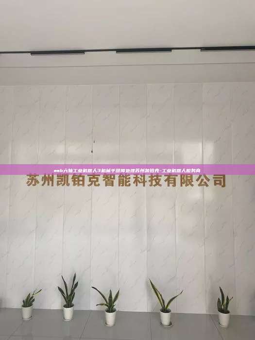aab六轴工业机器人3机械手故障处理苏州凯铂克-工业机器人服务商 aab六轴工业机器人3机械手故障处理 第1张 aab六轴工业机器人3机械手故障处理苏州凯铂克-工业机器人服务商 aab六轴工业机器人3机械手故障处理 第1张